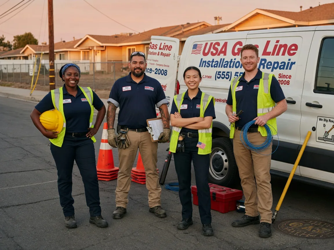 Gas Line Installation company in Frederick, IL